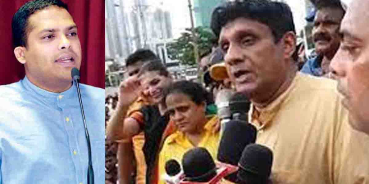 නොනවත්වා කඳුලු ගෑස්-ජලප්‍රහාර එල්ල කරලා විසුරුවා හැරපු සජබ විරෝධය ගැන සජිත්-හරීන්-හිරුණිකා කියපු කතාව! VIDEO I Sri Lanka Latest News