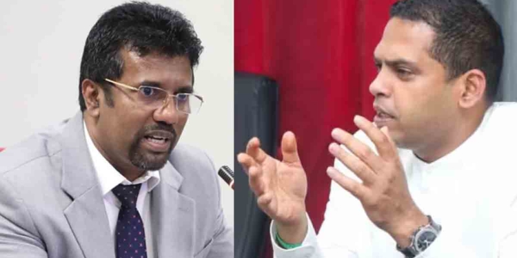 මීමුරේ සත 5කට වැඩක් නැති අක්කර 50ක් වෙනුවට හිටපු ඉඩම් ඇමැති හරීන් ප්‍රකට යකඩ සමාගමක හිමිකරුගේ මාමාට මාළඹේ අක්කර 14ක් දීලා! එක පර්චසයක් ලක්ෂ 60යි! කොළඹින් අක්කර 14යි! කටානෙන් අක්කර 7යි! හන්තානෙන් අක්කර 10යි! මුලු වටිනාකම කෝටි 1780යි! මහා ඉඩම් කොල්ලයක් ගැන මන්ත්‍රී වසන්ත යළි කතාකරයි! VIDEO I Sri Lanka Latest News