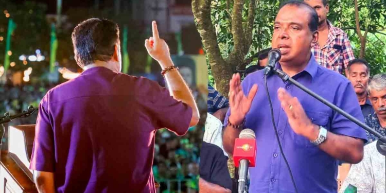 සජිත් ප්‍රේමදාස කියන්නේ දඩබ්බරයෙක්! ඇයි එහෙම වුණේ? VIDEO I Sri Lanka Latest News