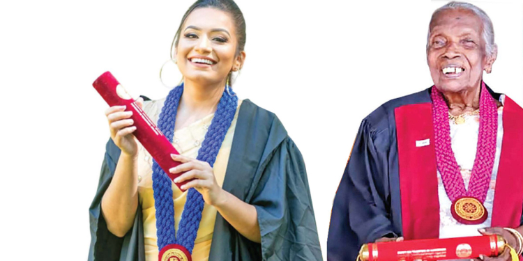 97 අත්තම්මයි 27 කුමුදුමාලියි අපි හැමෝටම කියලා දුන්න උගත්කමේ පාඩම! Sri Lanka Latest News