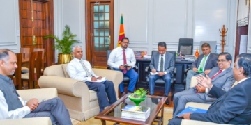 ලෝක ආහාර වැඩසටහනේ ප්‍රධානීන් ජනපති ලේකම් හමුවෙයි! දිගටම සහාය දෙන බවත් කියයි! PHOTOS I Sri Lanka Latest News