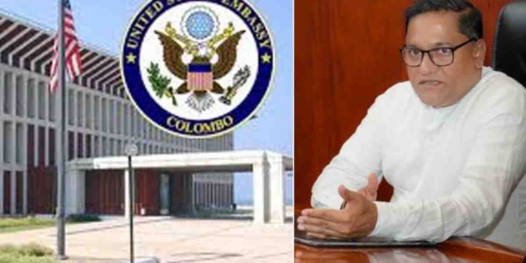ඇමැති විජිත අමෙරිකානු තානාපති කාර්යාලයෙන් ඉල්ලීමක් කරයි! තවම ප්‍රතිචාරයක් නෑ! I Sri Lanka Latest News