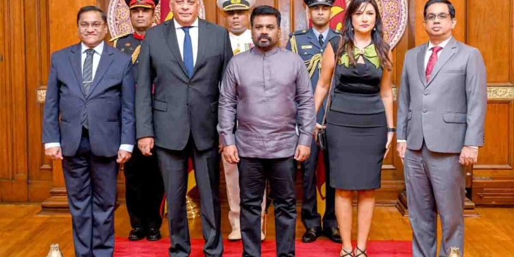 අලුත් තානාපතිවරු දෙන්නෙක් අද අනුරට අක්තපත්‍ර බාරදෙයි! PHOTOS I Sri Lanka Latest News