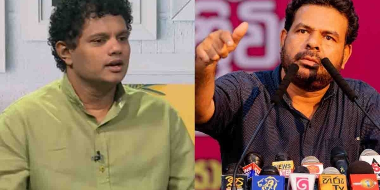 ‘ආණ්ඩුවේ ගොවිපොළවල් විකුණනවද?’ ‘නෑ.. සංවර්ධනය කරන්න පෞද්ගලික අංශයේ සහාය ගන්නවා!’ ඕකට තමයි ඇමැතිතුමා පෞද්ගලීකරණය කරනවා කියන්නේ! ගොවියා වෙනුවෙන් කතාකරපු පාරට බැහැපු නාමල් කරුණාරත්න අද කෝ? නාමල්ගෙයි-හේෂාගෙයි වාදය! VIDEO I Sri Lanka Latest News