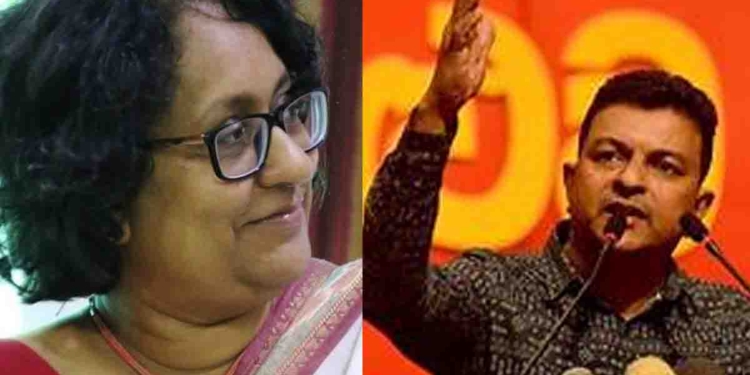 මාලිමාවේ අධ්‍යාපන ඇමැති-අගමැති හරිනිට වැඩිය ජවිපෙ නියෝජ්‍ය ඇමැති මහින්ද ජයසිංහ බලවත් වෙලා! පිටිපස්සේ දොරෙන් ආපු අය චක්‍රලේඛ රිවස් කරනවා! මොකද්ද මේ මාලිමාව ඇතුළේ තියෙනවා කියන අර්බූදය? VIDEO I Sri Lanka Latest News