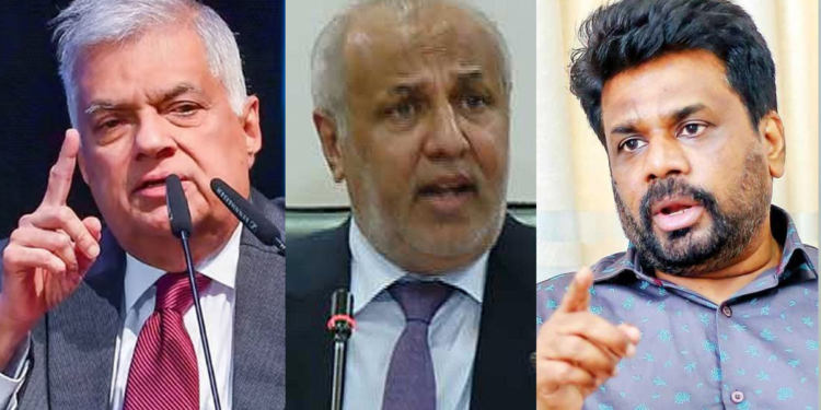 මුළු රටම හෙල්ලෙන මහා හෙළිදරව්වක් අද පාර්ලිමේන්තුවේදී රවුෆ් හකීම් සිදුකරයි! ජනාධිපතිවරණයට දවස් දෙකකට කලින් රනිල් ජනාධිපති පුටුවේ ඉන්නැද්දී තවත් මහා බැඳුම්කර වංචාවක් සිදුවෙලා කියලා සැකයි! බලමු කලින් බැඳුම්කර වංචාව යට ගියා වගේ මේකත් යට ගහයිද කියලා! VIDEO I Sri Lanka Latest News