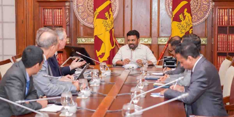 ආණ්ඩුවේ ලොකු ව්‍යාපෘතිවලට සල්ලියි තාක්ෂණයයි දෙන්න ලෝක බැංකුවේ දකුණු කලාපයේ උපසභාපති අනුරට පොරොන්දු වෙයි! PHOTOS I Sri Lanka Latest News