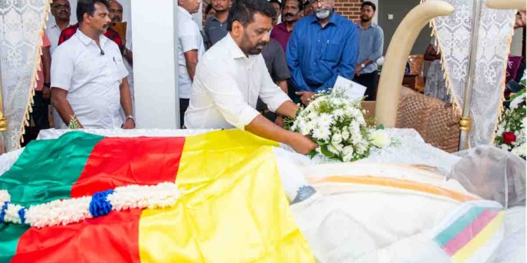 යාපනයට ගිය අනුර සේනාධිරාජාට අවසන් ගෞරව දක්වන්නත් යයි! VIDEO & PHOTOS I Sri Lanka Latest News