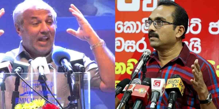 බිමල් පාර්ලිමේන්තුවේ ඉන්නේ අනුරටත් උඩින්ද? අනුර කරන්න කියපු දේ බිමල් කරන්නේ නැද්ද? පාර්ලිමේන්තුවේ අලි කචල් එකක්! හකීම් බිමල්ට ලොකු බාල්දියක් පෙරළයි! VIDEO I Sri Lanka Latest News