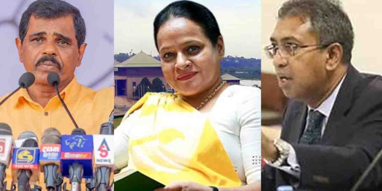 කාන්තා මන්ත්‍රීවරියන්ට අපහාස කරන එක නැවතුණා කියලා හිතුවට තාම නැවතිලා නෑ! මාලිමා ආණ්ඩුවත් අද කාන්තාවන්ට අපහාස කළා! උගත්-බුද්ධිමත් මන්ත්‍රී රෝහිණී කවිරත්නට මාලිමාවේ නියෝජ්‍ය ඇමැති නලින් කැත විදිහට කතා කළා! හර්ෂ නොනවතින සටනක! අන්තිමේ ආණ්ඩුවේ ප්‍රධාන සංවිධායක නලින්ද කතාව ඉල්ලා අස්කරගනී! හැන්සාඩ් එකෙනුත් ඉවත් කරන්න මූලාසනය තීන්දු කරයි! VIDEO I Sri Lanka Latest News