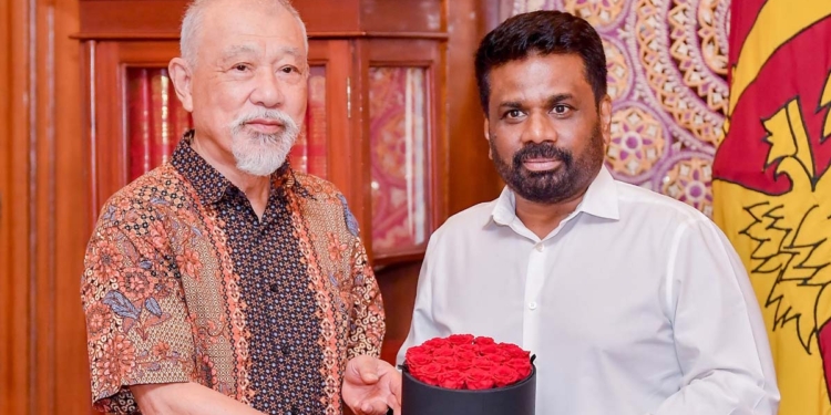ජනපති හා ජපානයේ නිපොන් පදනමේ සභාපති අතර හමුවක්! PHOTOS I Sri Lanka Latest News