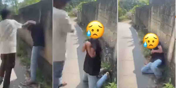 ඇටෙන් පොත්තෙන් එළියට එන්නත් කලින් මුන්ට පාතාල උණ ගහලා! සිසුන් පස් දෙනෙක් එකතු වෙලා එක කොල්ලෙක්ව දණ ගස්සලා කම්මුලට ගහන විදිහ බලහල්ලකෝ..! මුන්ට ප්‍රසිද්ධියේ දඬුවම් දෙන්න ඕනෑ! VIDEO I Sri Lanka Latest News