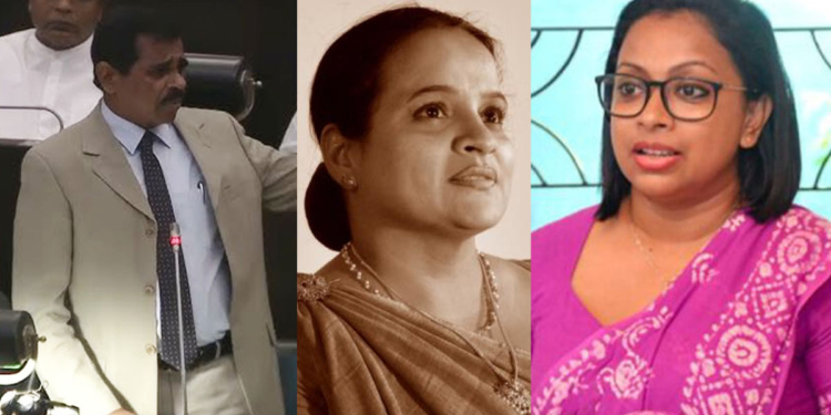 නලින් හේවගේ සජබ මන්ත්රීනී රෝහිණී කවිරත්නට කළ අපහාසයෙන් මාලිමාවම කැළඹෙයි! මාලිමාවේ මන්ත්රීනී කෞශල්යා ප්රසිද්ධියේම ඇමැති නලින්ට විරෝධය පළ කරයි! එතුමාට කිසිම අයිතියක් නෑ එහෙම කියන්න! Sri Lanka Latest News