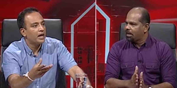 පඩිය යනවා අරමුදලට! අරමුදලෙන් අපේ අවශ්‍යතාවට ගන්නවා! දීමනාවක්ද ගන්නේ? නෑ..! කොහොමහරි ගන්නවානේ..! නෑ.. නෑ.. අවශ්‍යතාවට ගන්නේ..! මොකට හරි ගන්නවානේ..! වාදපිටිය වළි පිටියක් වෙයි! VIDEO I Sri Lanka Latest News