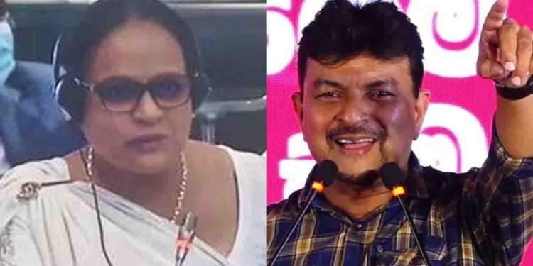 ඉස්කෝලෙ උගන්නලා ආපු ගුරුතුමියයි වෘත්තීය සමිතියක ඉඳන් පඩි ගත්ත ගුරුතුමෙකුයි..! මාර ඒවනේ මේ පාර්ලිමේන්තුවෙන් එළියට එන්නේ..!  VIDEOI Sri Lanka Latest News