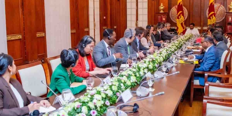අනුර IMF නියෝජිතයන් හමුවෙයි! ට්‍රම්ප් ගහපු තීරුබද්ද ගැනත් කතාකරයි! PHOTOS I Sri Lanka Latest News‍