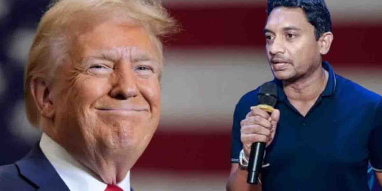 ට්‍රම්ප් ගහපු බද්ද නවත්තලා තියෙන්නේ අනුර යවපු ලියුම නිසාලු! කියන්නේ මාලිමා ආණ්ඩුවේ අමාත්‍යවරයෙක්! පව්.. මේ රටේ මිනිස්සු අන්දවන හැටි! VIDEO I Sri Lanka Latest News