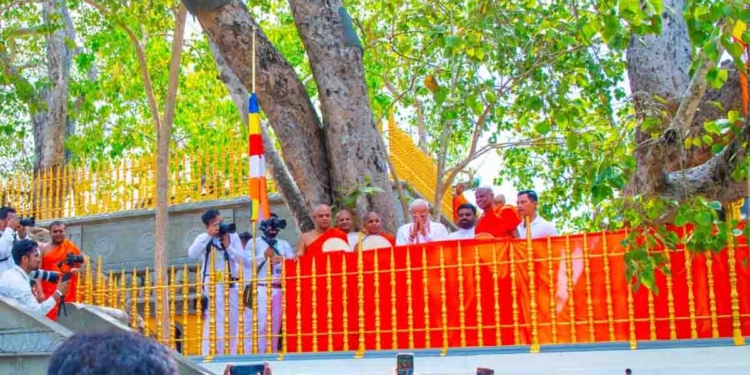 මෝදි අනුරත් එක්ක ශ්‍රී මහා බෝධිය වැඳපුදා ගනී! PHOTOS I Sri Lanka Latest News