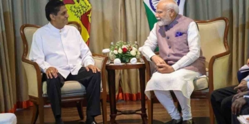 මෝදි හා සජිත් අතර මුහුණට මුහුණ හමුවක්! විනාඩි 25කට වෙන් කර තිබූ සාකච්ඡාව විනාඩි 40ක් ඇදෙයි! සජිත් මෝදිට සමරු තිලිණයක්ද පිළිගන්වයි! VIDEO & PHOTOS I Sri Lanka Latest News