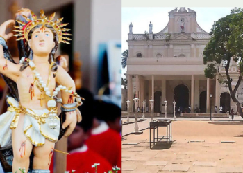 අවුරුදු 175ක් පැරණි කඳාන ශාන්ත සෙබස්තියන් මුනිඳුන්ගේ පෙරහර ප්‍රතිමාව හොරකම් කරගෙන ගිහින්! Sri Lanka Latest News