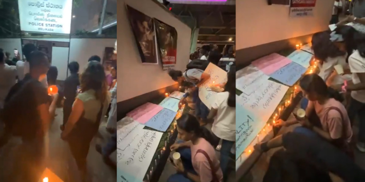 තරුණයකු මැරුණු සිද්ධියට වැලිකඩ පොලිසිය ඉදිරිපිට තිබ්බ විරෝධය! VIDEO I Sri Lanka Latest News