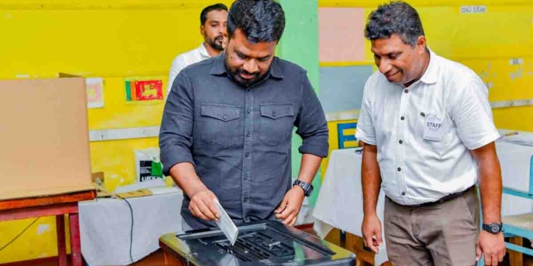 අනුර වියට්නාමෙන් කටුනායකට! කටුනායකින් කෙළින්ම ඡන්ද පොළට! PHOTOS & VIDEO I Sri Lanka Latest News