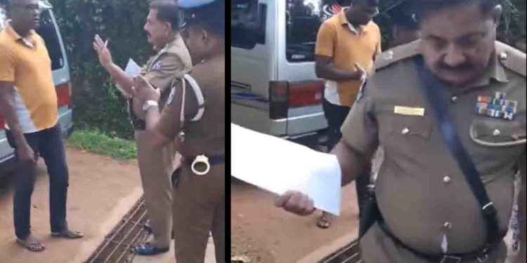 අගමැති හරිනි කියපු විදිහට ‘ෂේප් එකේ’ ප්‍රසිද්ධියේම ඡන්ද නීති කඩපු මාලිමා රාජ්‍ය සේවකයෙක් අතේ මාට්ටු! වීඩියෝවත් එක්කම පොලිසියට මාට්ටු කරලා දෙයි! VIDEO I Sri Lanka Latest News