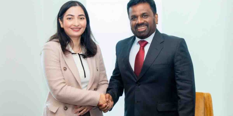 වැල්ඩොෆ් ඇස්ටෝරියා හෝටලයේදී අනුර ජර්මානු ආර්ථික සහයෝගීතා සහ සංවර්ධන අමාත්යවරිය මුණගැහෙයි! PHOTOS I Sri Lanka Latest News