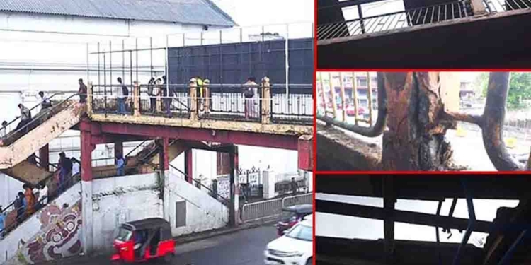 එදා සිංගප්පූරුවේ වගේ ප්‍රේමදාස මරදානේ හදපු ලක්ෂ ගාණක් එහෙට මෙහෙට යන ගුවන් පාලම කඩාවැටෙන්නයි යන්නේ! I Sri Lanka Latest News