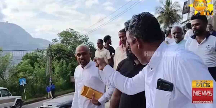 බයිපාස් එකක් කරන්න කියලා මුදලට මන්ත්‍රීකම වික්කා! සජබ මන්ත්‍රීට ප්‍රසිද්ධියේම චෝදනා! සොරණාතොට සභාවේ බලය මාලිමාව ගනී!  VIDEO I Sri Lanka Latest News