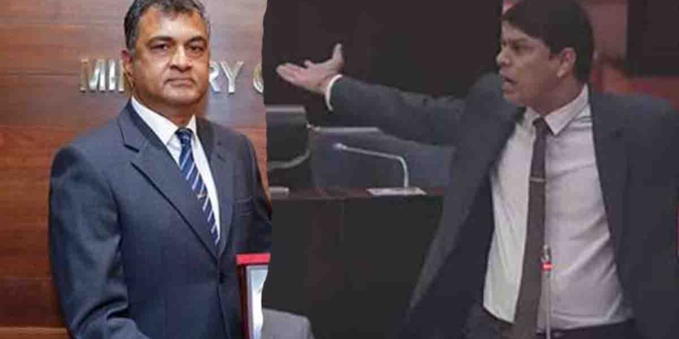 ඒක සම්පූර්ණයෙන්ම බොරුවක්! අර්චුනා ඊයේ පාර්ලිමේන්තුවේදී කන්ටේනර් 323 ගැන කියපු කතාවට ආරක්ෂක ලේකම් උත්තර දෙයි! VIDEO I Sri Lanka Latest News