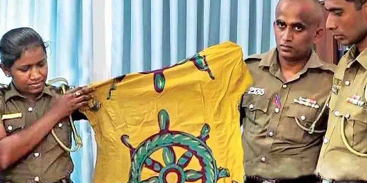 “ධර්ම චක්රයක් සහිත ඇඳුමක් ඇඳ සිටියේ යැයි” කාන්තාවක අත්අඩංගුවට ගෙන රඳවා තබා ගැනීමෙන් මූලික අයිතිවාසිකම් උල්ලංඝනය වෙලා! ශ්රේෂ්ඨාධිකරණය තීන්දු කරයි! ධර්ම චක්රයයි සුක්කානමයි තේරුම්ගන්න බැරිවූ හසලක OICට අතින් 30,000ක් ගෙවන්න වෙයි! I Sri Lanka Latest News