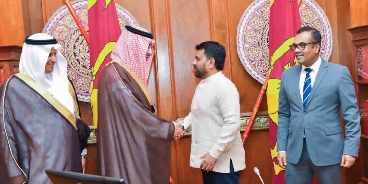අනුර සෞදි සංවර්ධන අරමුදලේ ප්රධානීන් හමුවෙයි! PHOTOS I Sri Lanka Latest News