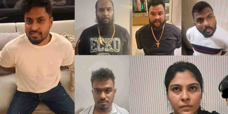 කෙහෙල්බද්දර පද්මේ-කොමාන්ඩෝ සලින්ත ඇතුලු ඉන්දුනීසියාවේදී ඇල්ලූ පාතාල නායකයන් දණගස්වලා මාංචු දාලා ඉන්න ෆොටෝ පළමුවරට එළියට එයි! PHOTOS I Sri Lanka Latest News