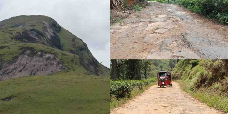 බස් එකක් දාලා..ටැප් එකක් ඇරලා.. ගල් තාච්චියක් දාලා ලොකු ෂෝ දාන මන්ත්‍රීවරුන්ට මෙන්න කරනවා නම් සුපිරි වැඩක්! සංචාරක පාරාදීසයක් හැටියට ලෝ ප්‍රකට හරිත කන්දට යන පාර අවුරුදු 20කින් හදලා නෑ! PHOTOS I Sri Lanka Latest News