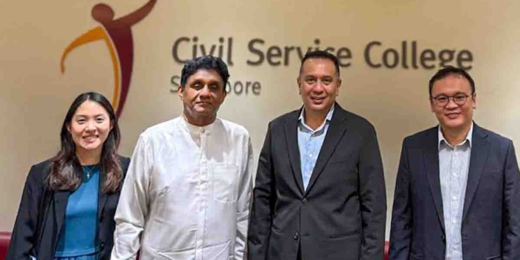 සිංගප්පූරුව දියුණුව කරා ගෙනයන්න නූතන රාජ්ය සේවයක් ගොඩ නැගූ සිවිල් සේවා විද්යාලයට සජිත් යයි! නායකත්වය-ප්රතිපත්ති නවෝත්පාදනය-අනාගත සූදානම ලංකාවේ රාජ්ය සේවයට ගලපන විදිහ ගැන කතාකරයි! VIDEO & PHOTOS I Sri Lanka Latest News