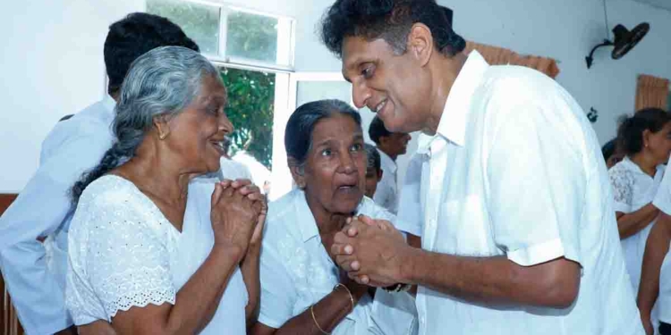 නිකිණි පෝ දා සජිත් කරගම්පිටිය සුබෝධාරාම පුරාණ රජමහා විහාරස්ථානයේ පිංකමට එක්වෙයි! PHOTOS I Sri Lanka Latest News