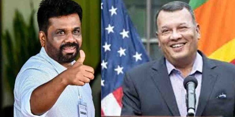 ආණ්ඩුවේ සමහර ඇමැතිවරු ස්තූති කරන්න අදිමදි කරද්දී ට්‍රම්ප්ගේ බද්ද 20%ට අඩුකරගන්න තානාපති මහින්ද සමරසිංහ කරපු වැඩකොටසට අනුර නම් පාර්ලිමේන්තුවටම ඇවිත් ප්‍රසිද්ධියේම ස්තූති කළේ මෙහෙමයි!  VIDEO I Sri Lanka Latest News