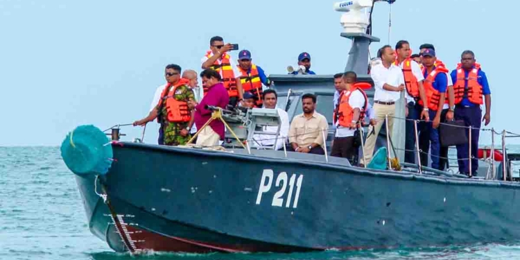 තලපති විජේ අල්ලගන්නවා කියපු කච්චතිව් දූපතට අනුර බෝට්ටුවකින් යයි! ගිහින් හැමතැනම ඇවිදියි! PHOTOS I Sri Lanka Latest News