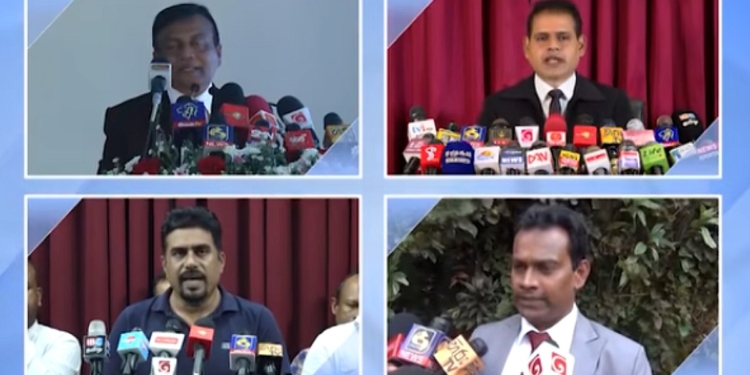 ආවේ මහින්දගේ ‌ගේ ගන්නවා කියලා! අන්තිමේදී බලෙන් ගත්තේ පෙරටුගාමීන්ගේ පක්ෂ කාර්යාලය! VIDEO I Sri Lanka Latest News