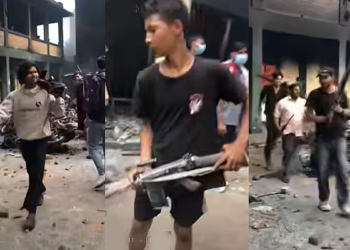 නේපාල කැරලිකරුවන්ගේ අතට ආයුධ ආවේ කොහොමද? ඇටෙන් පොත්තෙන් එළියට ආපු එවුන් අතෙත් T56…! මේක නම් අතිභයානකයි! VIDEO I Sri Lanka Latest News