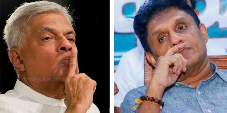 රෝහලෙන් ආපු රනිල් සුපුරුදු පරිදි ආයෙත් සජබෙටයි-සජිත්ටයි එරෙහිව ගේම් ගහන්න පටන් ගනී! UNP සංවත්සරයට ආරාධනා කරපු කතාව පට්ටපල් බොරුවක්! රනිල්ගෙ මස්සිනා වන රුවන් විජයවර්ධනගේ මාධ්‍යයෙන් දිගට හරහට සජිත්ට පහර දෙන ගමන් සජබය දෙකට කඩන ප්‍රවෘත්ති දාන්න පටන් ගනී! I Sri Lanka Latest News
