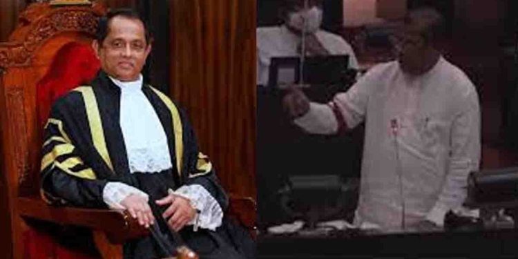 අරුණ ජයසේකරගේ විශ්වාසභංගය ප්‍රතික්ෂේප කළාට කතානායකතුමාට එරෙහිවත් විශ්වාසභංග යෝජනාවක්! සජබ මහලේකම් මද්දුමබණ්ඩාර කතානායකතුමාට දැනුම් දෙයි! VIDEO I Sri Lanka Latest News