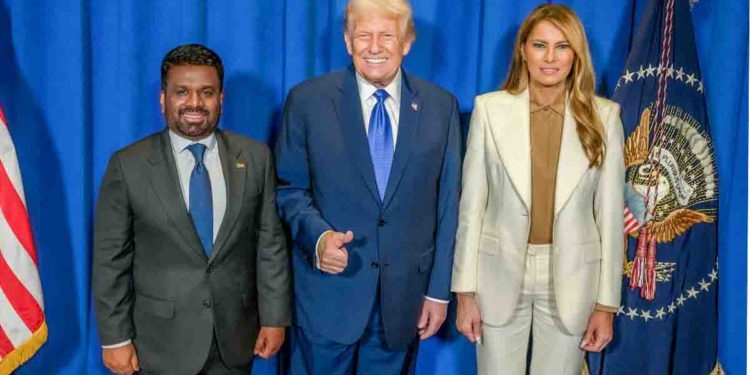 ට්‍රම්ප්ගේ ඩිනර් එකට ගිය අනුර එක්ක ට්‍රම්ප්-මෙලනියා ෆොටෝ ගහයි!  Sri Lanka Latest News