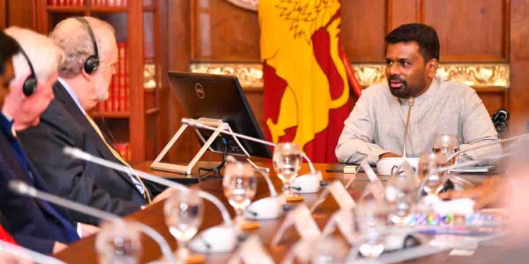 ආයෝජන කරන්න පුළුවන්ද කියලා බලන්න ලංකාවට ආපු අමෙරිකානු ව්‍යාපාරිකයන් අනුරව හමුවෙයි! අනුරගෙන් ව්‍යාපාරිකයන්ට ලොකු සහතිකයක්! PHOTOS I Sri Lanka Latest News