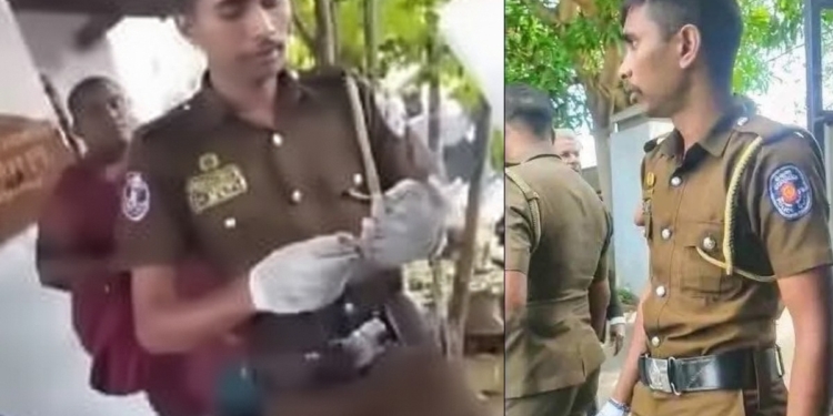 රටම කතාකරපු රටම නැගීහිටපු කොස්තාපල් චණ්ඩියෙක්ද? වතගොත හොයාගෙන ගමටම ගියා! Sri Lanka Latest News