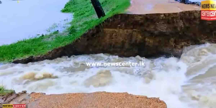 අනුරාධපුරේ මහනොච්චිකුලම් වැවේ බන්ට් එක කඩාගෙන යයි! කුඹුරු අක්කර සියගාණක් එකපාරටම මහා ජලකඳකින් යටවෙයි! VIDEO I Sri Lanka Latest News