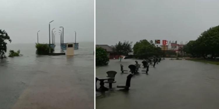 පුත්තලමෙ කලපුව මහපාරටම එයි! VIDEO I Sri Lanka Latest News