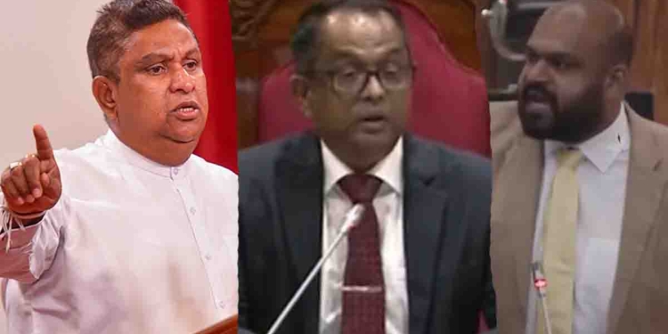 ගෙවල් දෙකක කුලී කතාවක්! කතානායකට ලොකු චෝදනාවක්! චාමර සම්පත්-රාසමාණික්කම් කතානායකත් එක්ක හැප්පෙයි! VIDEO I Sri Lanka Latest News