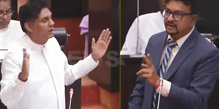 එදා ගුරුවරු වෙනුවෙන් කතා කළා! දැන් ඇමැති මහින්ද සහ අද ගුරුවරුන් වෙනුවෙන් සටන් කරන විපක්ෂ නායක සජිත් අතර වචන හුවමාරුවක්! VIDEO I Sri Lanka Latest News
